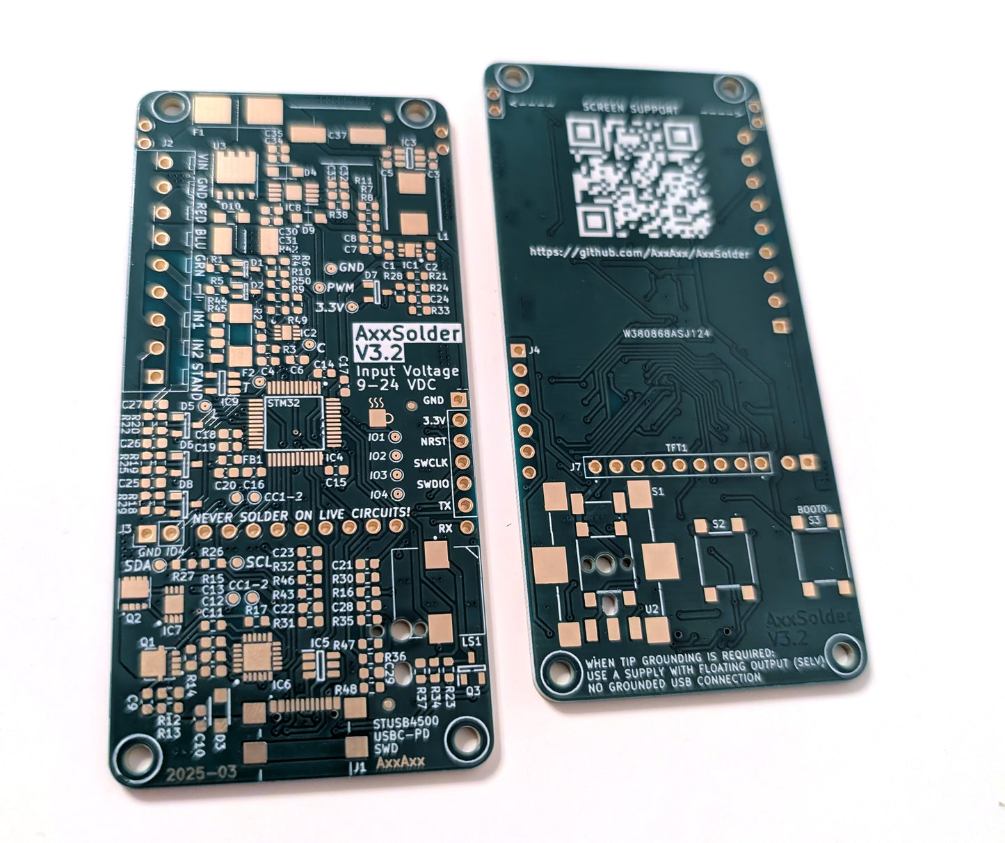 AxxSolder V3.2 PCB